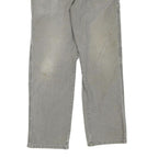 CARHARTT Mens Regular Fit Grey Cotton Blend Denim Jeans W32 L32 Workwear Utility