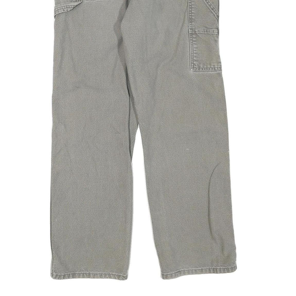 CARHARTT Mens Regular Fit Grey Cotton Blend Denim Jeans W32 L32 Workwear Utility