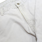 CARHARTT Mens Cotton Beige Regular Straight Trousers W32 L28 Workwear Utility