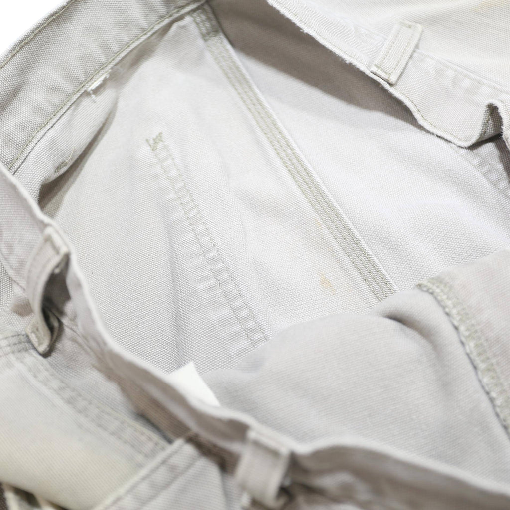CARHARTT Mens Cotton Beige Regular Straight Trousers W32 L28 Workwear Utility