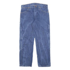 WRANGLER Mens Jeans Blue Regular Straight Denim Medium W33 L29 Classic Style