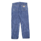 WRANGLER Mens Jeans Blue Regular Straight Denim Medium W33 L29 Classic Style