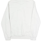 PUMA Mens White Hoodie M Cotton Casual Pullover Hooded Sweatshirt