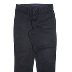 DICKIES Mens Trousers Black Regular Straight W34 L31