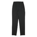 PATRIZIA PEPE Womens Wool Blend Black Slim Tapered Trousers W22 L29 Elegant Slim