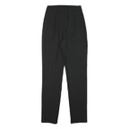 PATRIZIA PEPE Womens Wool Blend Black Slim Tapered Trousers W22 L29 Elegant Slim