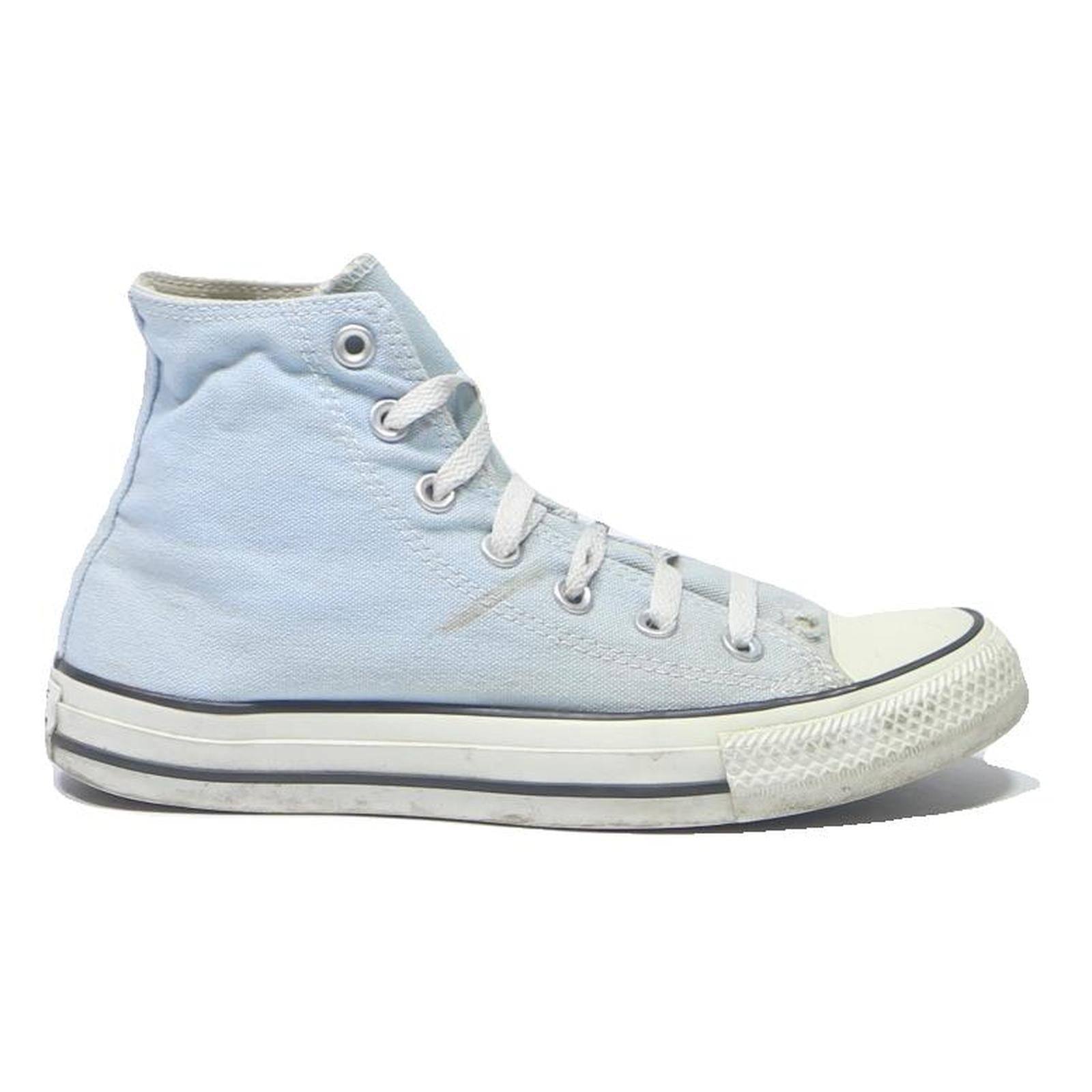 CONVERSE Chuck Taylor All Star Womens High Top Trainers Blue Canvas UK 5.5