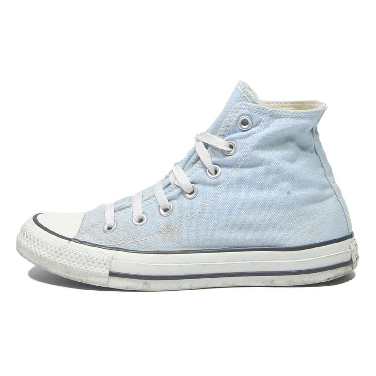 CONVERSE Chuck Taylor All Star Womens High Top Trainers Blue Canvas UK 5.5