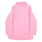 PAUL & SHARK Womens Pink Quilted Jacket S Nylon Elegant Casual Outerwear