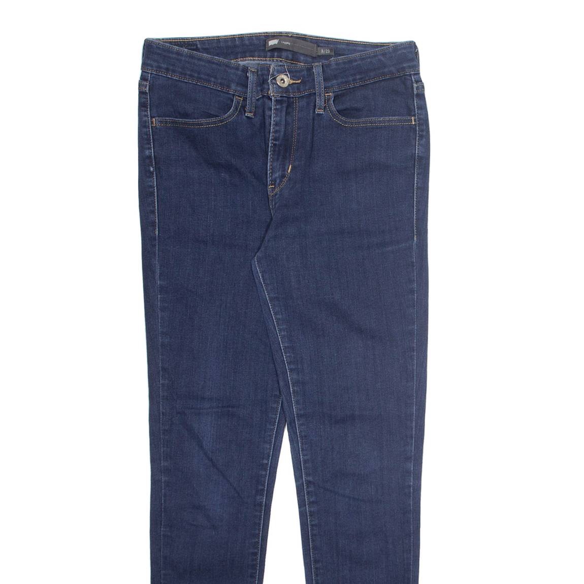 LEVI'S Womens Jeans Blue Regular Tapered W29 L28