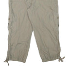 TOMMY HILFIGER Womens Shorts Beige Casual L W33 Pocketed Cotton Blend