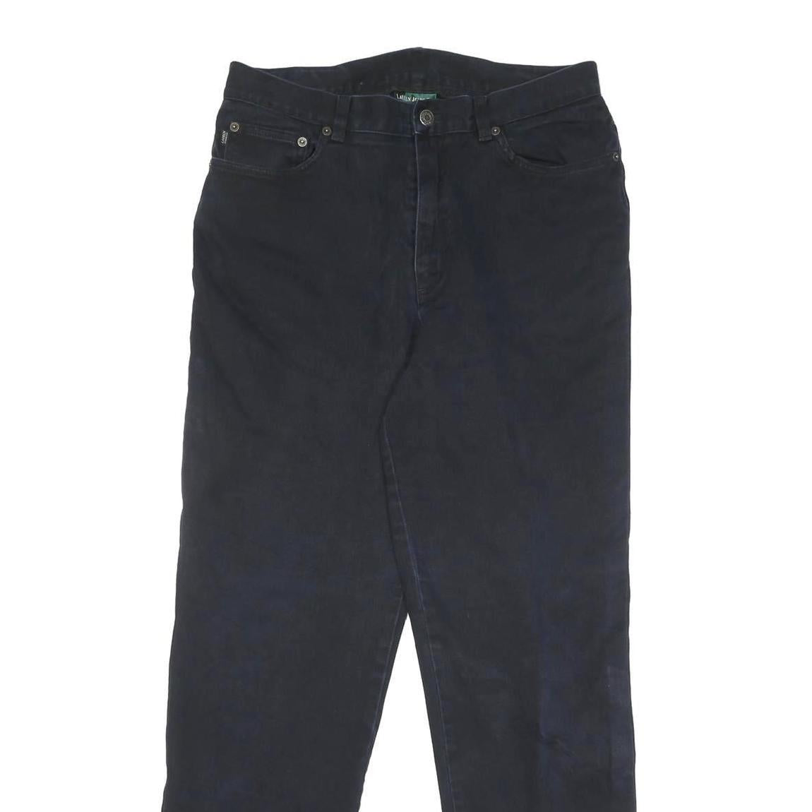 LAUREN RALPH LAUREN Womens Jeans Blue Loose Straight Denim Medium W32 L31
