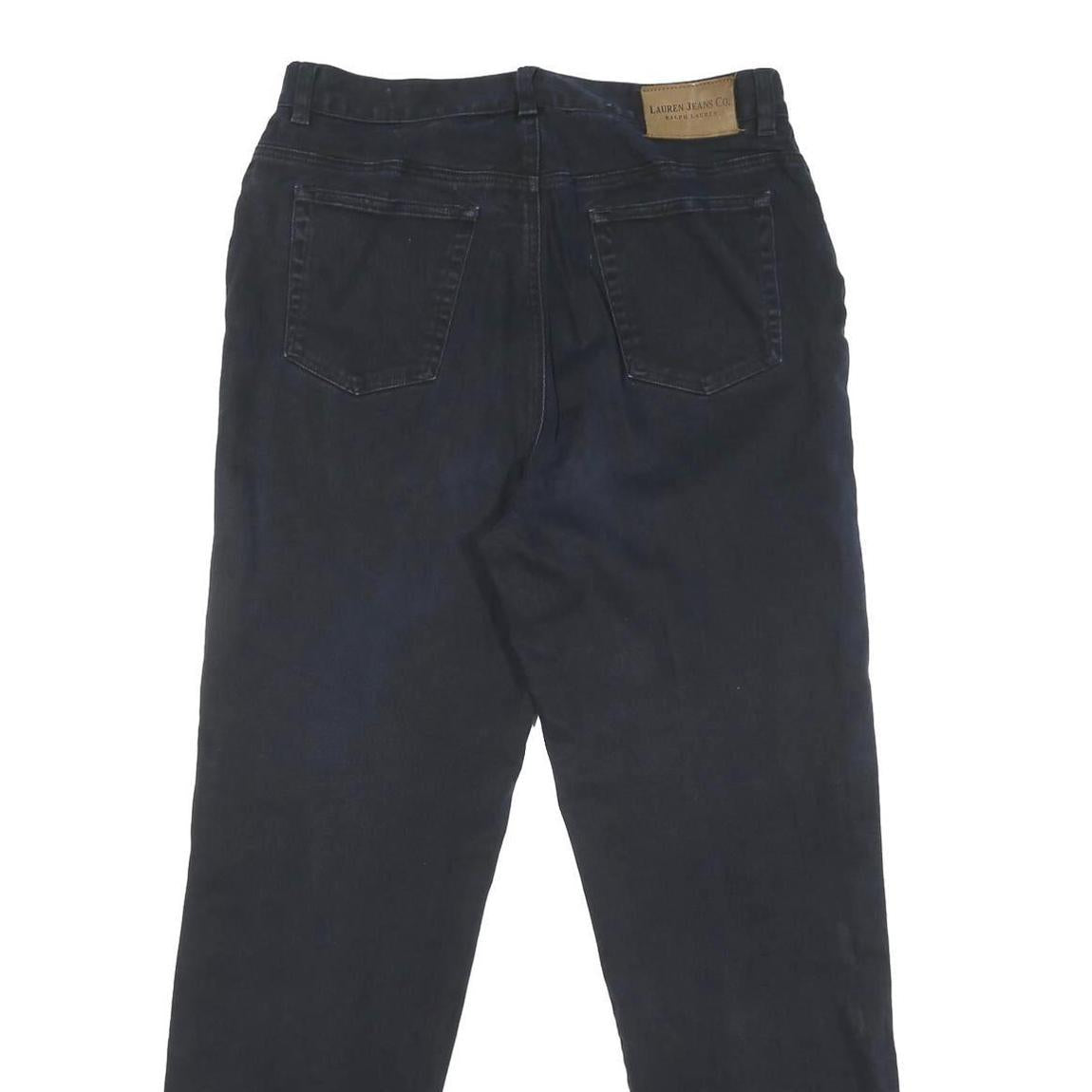 LAUREN RALPH LAUREN Womens Jeans Blue Loose Straight Denim Medium W32 L31