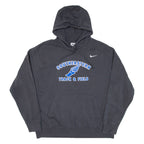 NIKE Track & Field Mens Grey Hoodie USA XL