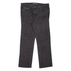LEVI'S 505 Womens Jeans Black Regular Straight W34 L29