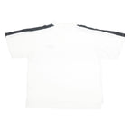 PUMA Mens White & Black Short Sleeve Plain XL Cotton Polo Shirt Casual
