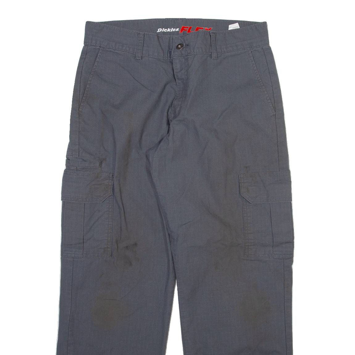 DICKIES Cargo Mens Trousers Grey Regular Straight W32 L30