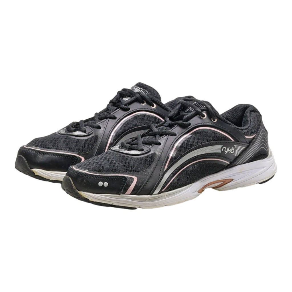 RYKA SKYWALK Sneaker Trainers Black Synthetic Womens UK 5