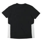 ELLESSE Mens Black & White Logo Graphic T-Shirt M Short Sleeve Crew Neck