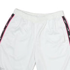 NIKE Mens White & Pink Sports Casual Shorts M W32 Polyester Lightweight