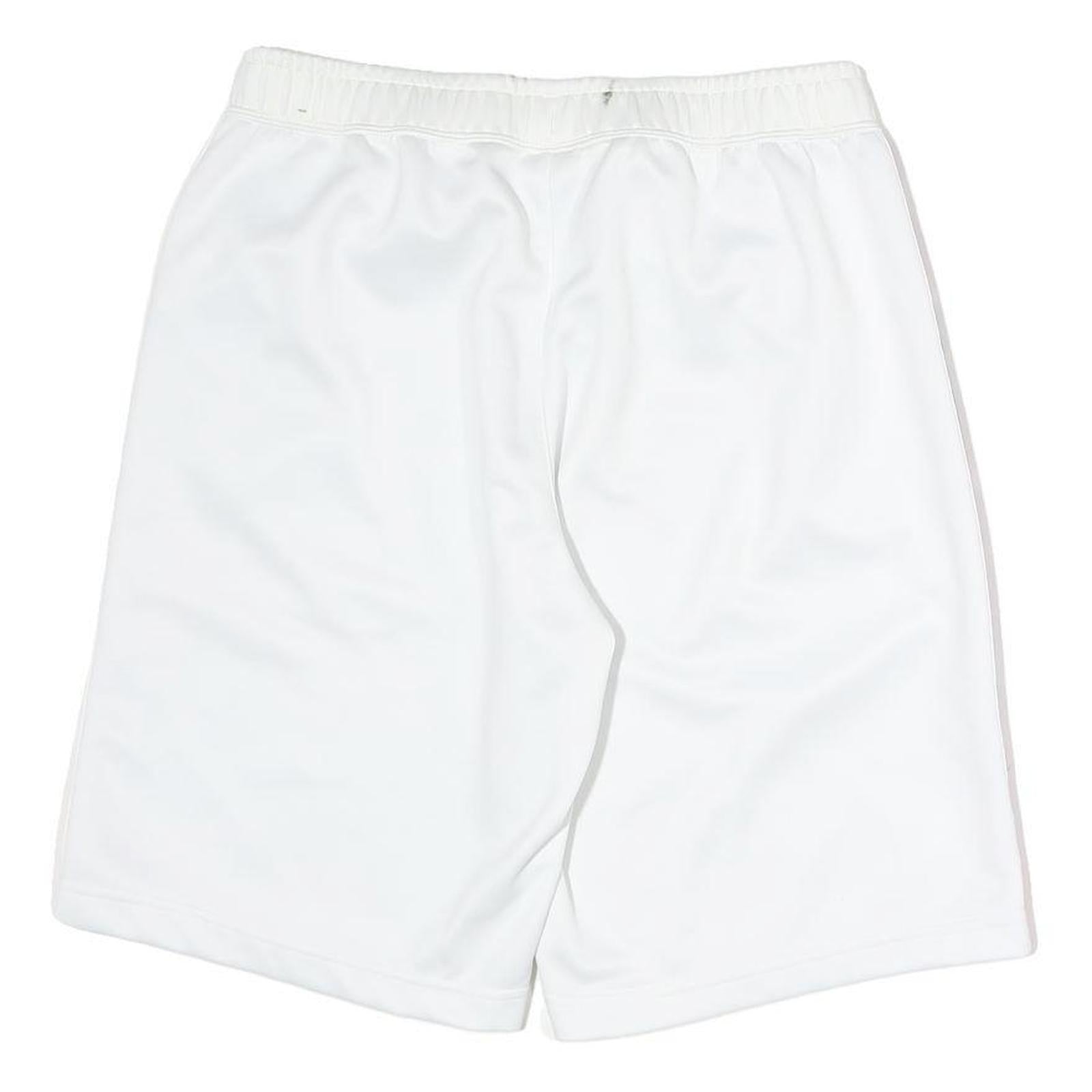 NIKE Mens White & Pink Sports Casual Shorts M W32 Polyester Lightweight