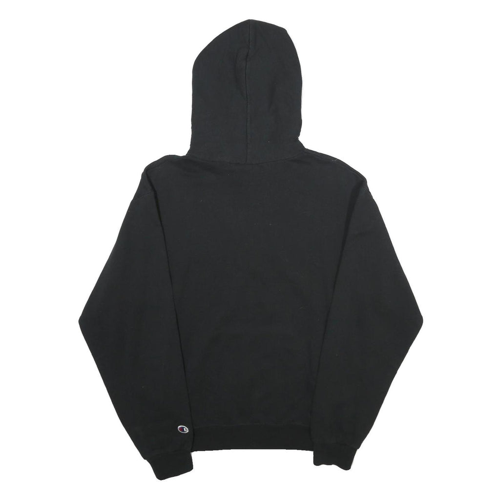 CHAMPION Mens Black University Of South Dakota Alumni Pullover Hoodie M Cotton