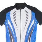 CRIVIT SPORT Cycling Mens Jersey Blue Full Zip L