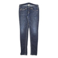 TRUE RELIGION Womens Jeans Blue Slim Skinny Denim Medium W31 L34 Stylish Zip