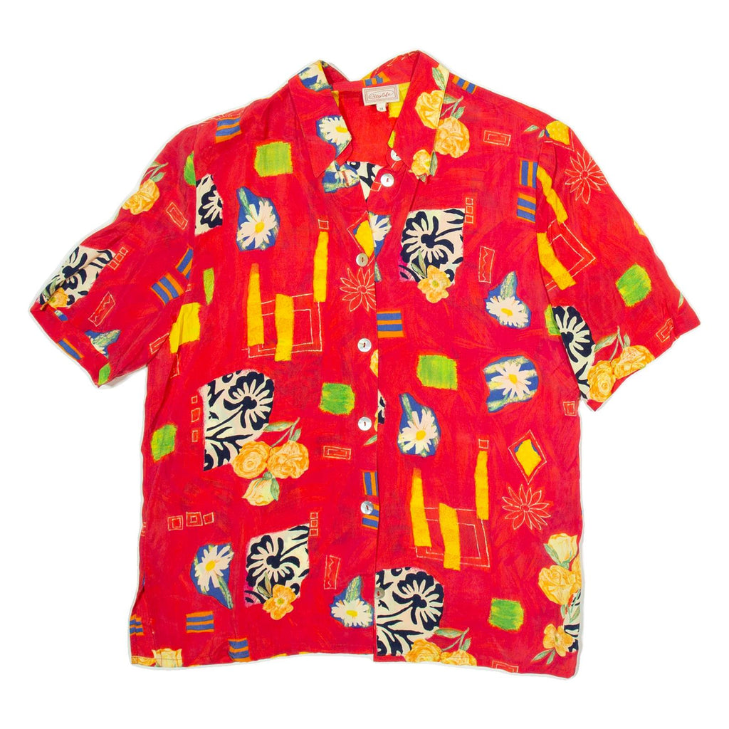 CITY LIFE Womens Shirt Pink Floral M