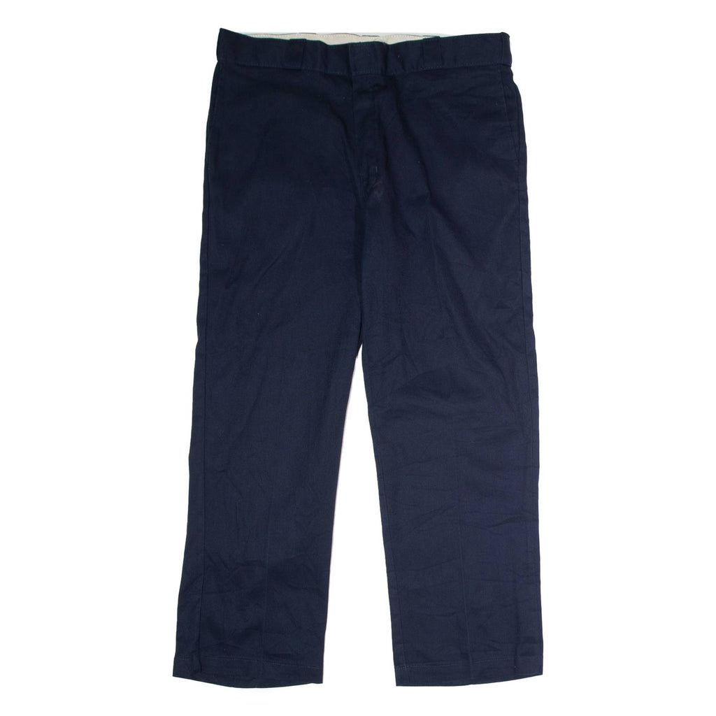 DICKIES 874 Flex Workwear Mens Twill Trousers Blue Classic Straight W38 L30
