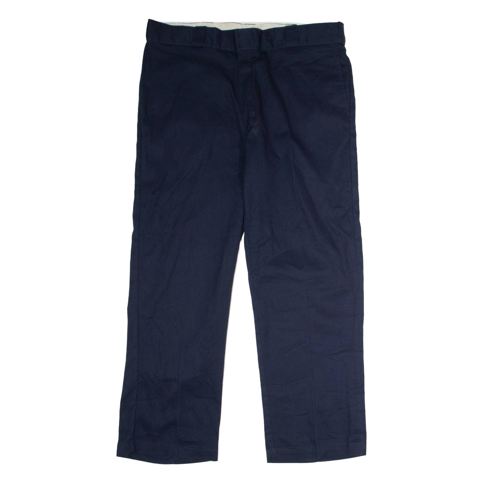 DICKIES 874 Flex Workwear Mens Twill Trousers Blue Classic Straight W38 L30