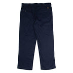 DICKIES 874 Flex Workwear Mens Twill Trousers Blue Classic Straight W38 L30