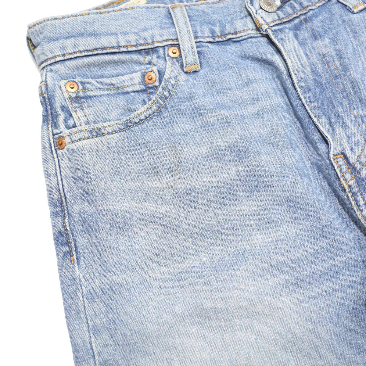 LEVI'S 510 BIG E Mens Slim Jeans Blue Denim W30 L32 Classic Cotton Blend Zip