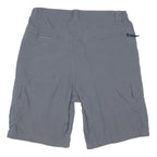 COLUMBIA Mens Shorts Grey Cargo S W29 Outdoor Casual Lightweight Polyester Blend