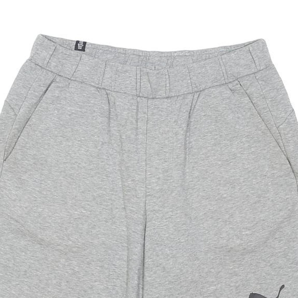 PUMA Mens Shorts Grey Casual Cotton Blend M W30 Comfortable Summer
