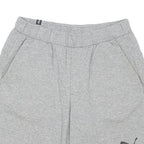 PUMA Mens Shorts Grey Casual Cotton Blend M W30 Comfortable Summer