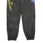 MASITA Mens Joggers Black Blue Yellow FC Bubendorf Slim Tapered M W32 L32