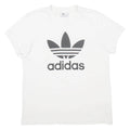 ADIDAS Womens T-Shirt White UK 12