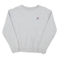 FILA Womens Grey Sweatshirt Crew Neck M Cotton Blend Pullover Casual