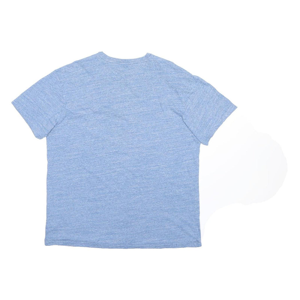 POLO RALPH LAUREN Mens Blue Crew Neck Short Sleeve T-Shirt L Cotton Blend Casual