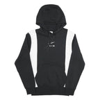 NIKE Mens Black & White Air Pullover Hoodie XS Sporty Streetwear