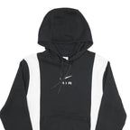NIKE Mens Black & White Air Pullover Hoodie XS Sporty Streetwear