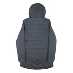 BERGHAUS Womens Black Outdoor Jacket UK 12 Polyester Blend Zip Hooded Quilted