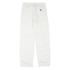 CARHARTT Womens White Cotton Blend Regular Straight Trousers W28 L30 Workwear