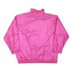 LAUREN BROOKE Womens Pink Jacket 2XL Polyester Blend Zip Plain Casual
