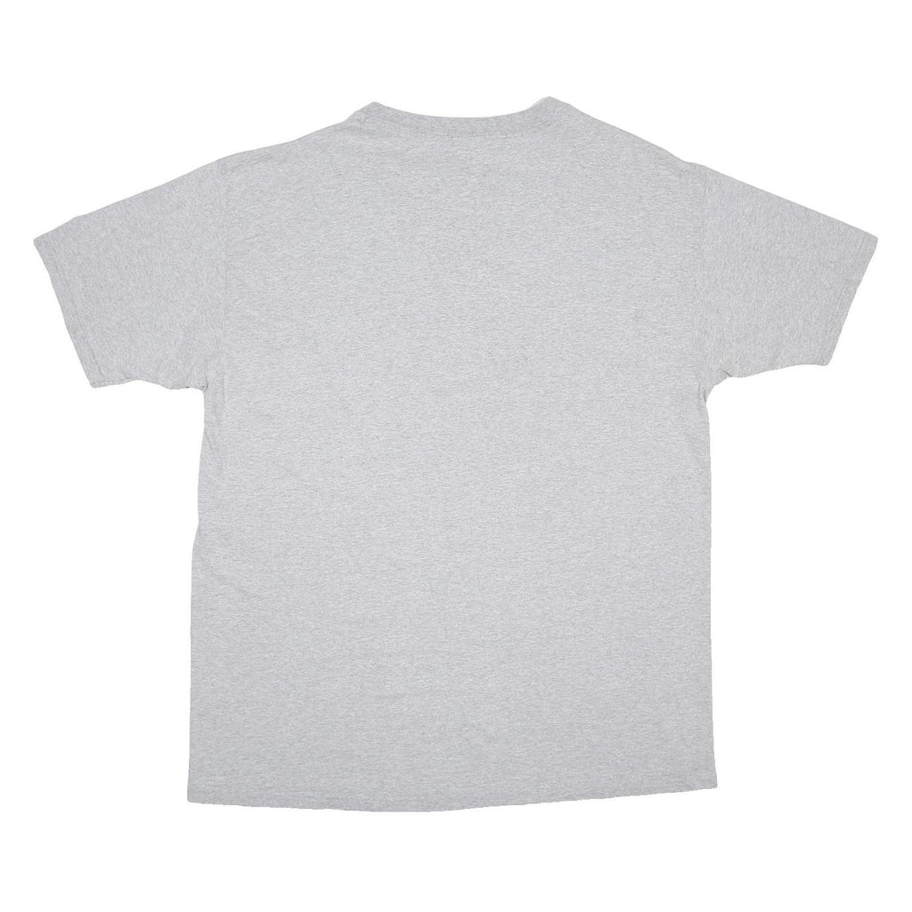 CHAMPION Mens Grey Jesuit Football Graphic T-Shirt XL Short Sleeve Crew Neck