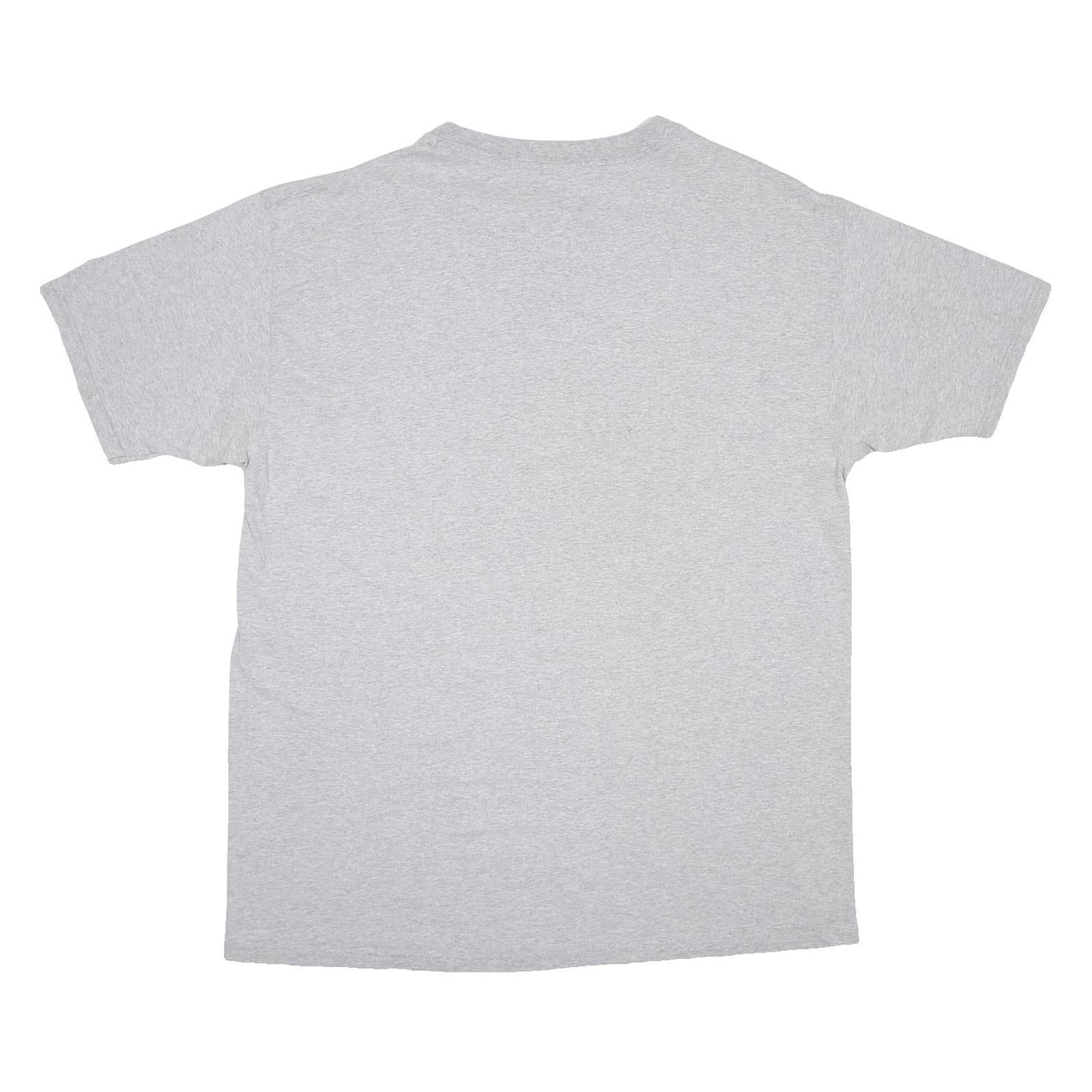 CHAMPION Mens Grey Jesuit Football Graphic T-Shirt XL Short Sleeve Crew Neck