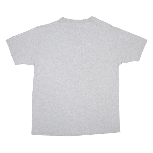 CHAMPION Mens Grey Jesuit Football Graphic T-Shirt XL Short Sleeve Crew Neck