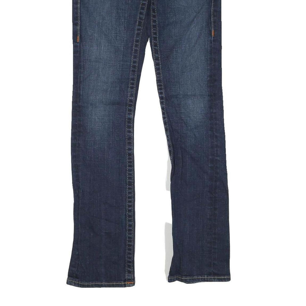 TRUE RELIGION Womens Jeans Blue Regular Straight Denim Medium W24 L30 Classic
