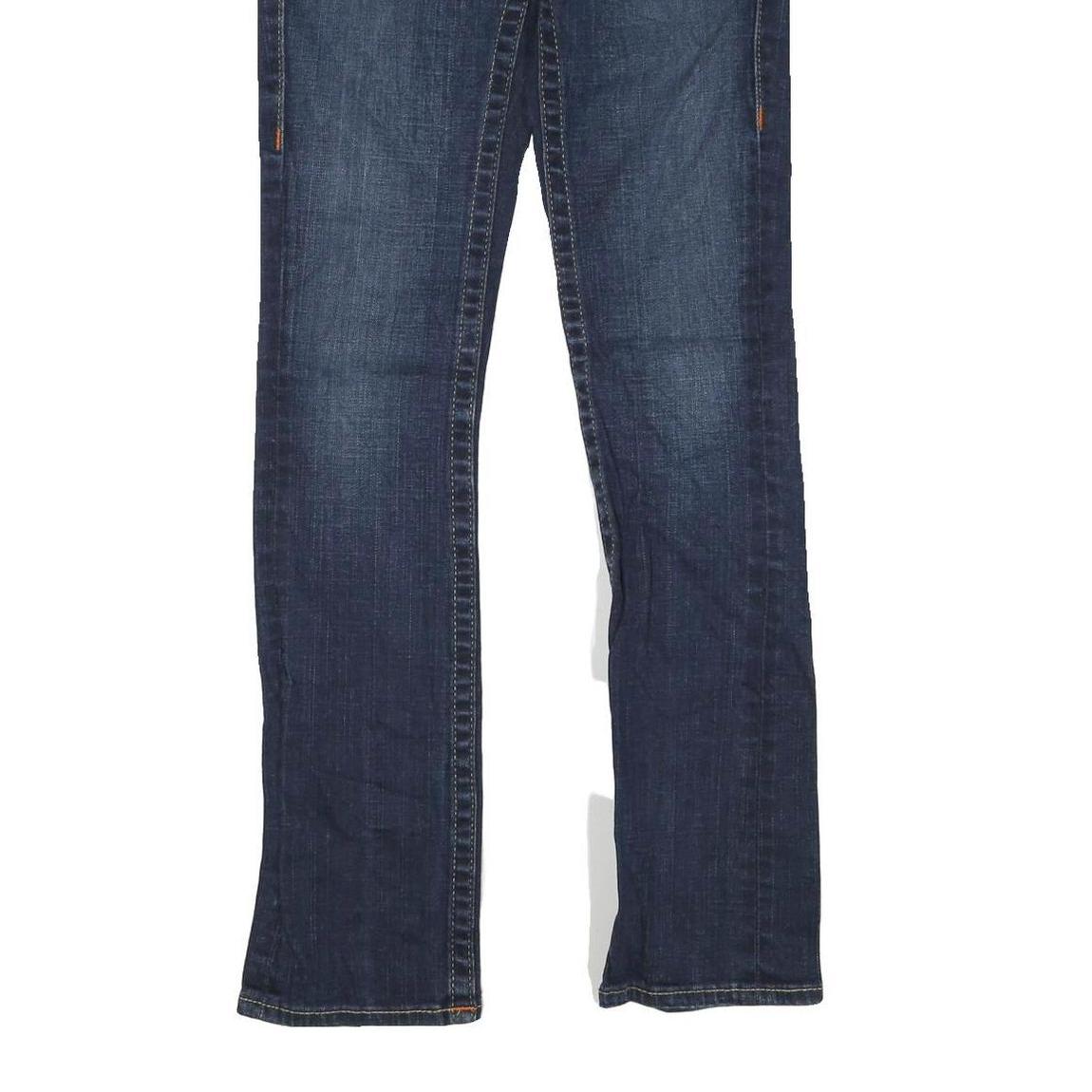 TRUE RELIGION Womens Jeans Blue Regular Straight Denim Medium W24 L30 Classic